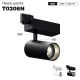 T0306N – 35W 4000K 55˚N/B Ra90 Black – Tracking Lights-Supermarket Lighting --01