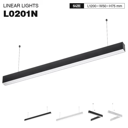 L0201N 40W 3000K Zowunikira Zowoneka bwino za LED -KOSOOM-Kuwala kwa Linear--01