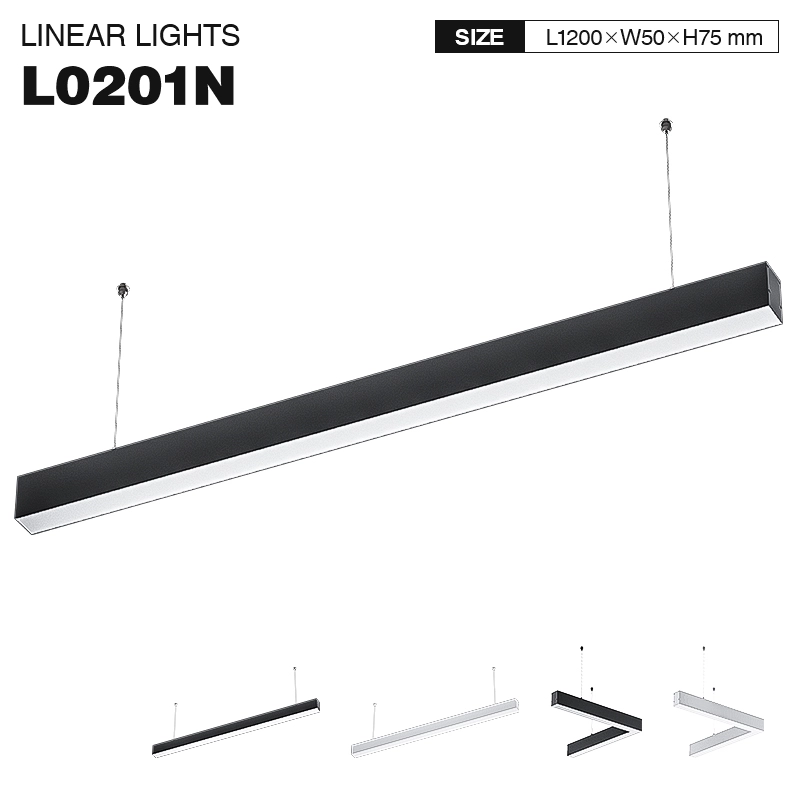 L0201N 40W 3000K Solais Pendant Sreathach LED -KOSOOM- Solais loidhneach --01