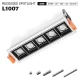 L1007– 10W 3000K 36˚N/B Ra80 White–  Spotlights-10w LED Linear Lights--01