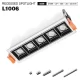 L1006– 5W 4000K 36˚N/B Ra80 Branco– Refletores-Iluminação de Escritório--01