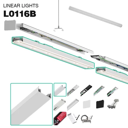 Linear Lighting MLL002-A Empty Tube-L0116B -KOSOOM-Kitchen Light Panels--01