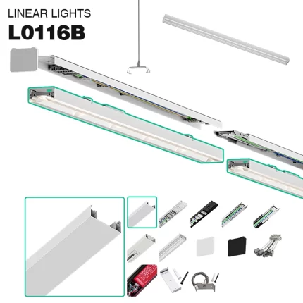 Linear Lighting MLL002-A Empty Tube-L0116B -KOSOOM-Linear Lights--၀၅