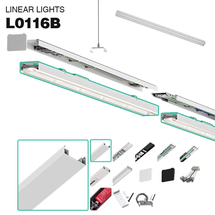 लीनियर लाइटिंग MLL002-A खाली ट्यूब-L0116B -KOSOOM-रैखिक रोशनी--01