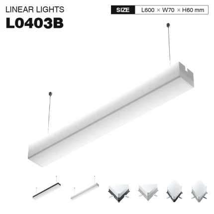 L0403B –30W 4000K 120˚N/B Ra80 White– LED Linear Light-Dining Room Lighting--01