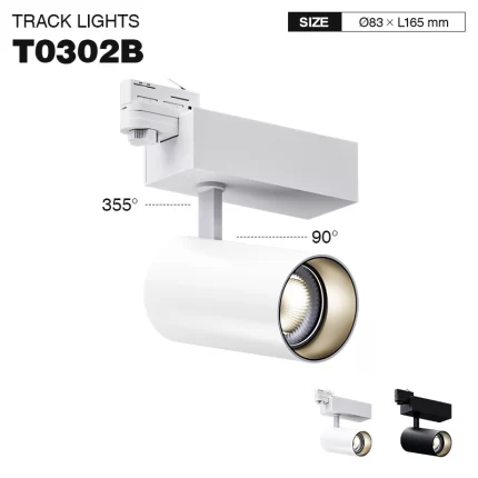 T0302B – 35W 3000K 36˚N/B Ra90 سپین – د تعقیب څراغونه-د پرچون پلورنځي رڼا--01