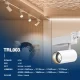 T0302B – 35W 3000K 36˚N/B Ra90 White – Tracking Lights-Retail Store Lighting--02