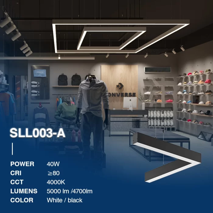 L0201N 40W 3000K LED Linear Pendant Lights -KOSOOM-Linear Lights--02