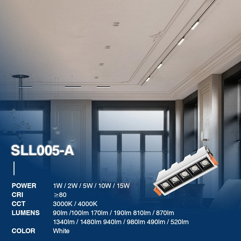 L1005– 5W 3000K 36˚N/B Ra80 سفید– نورافکن–روشنایی اداری–-02