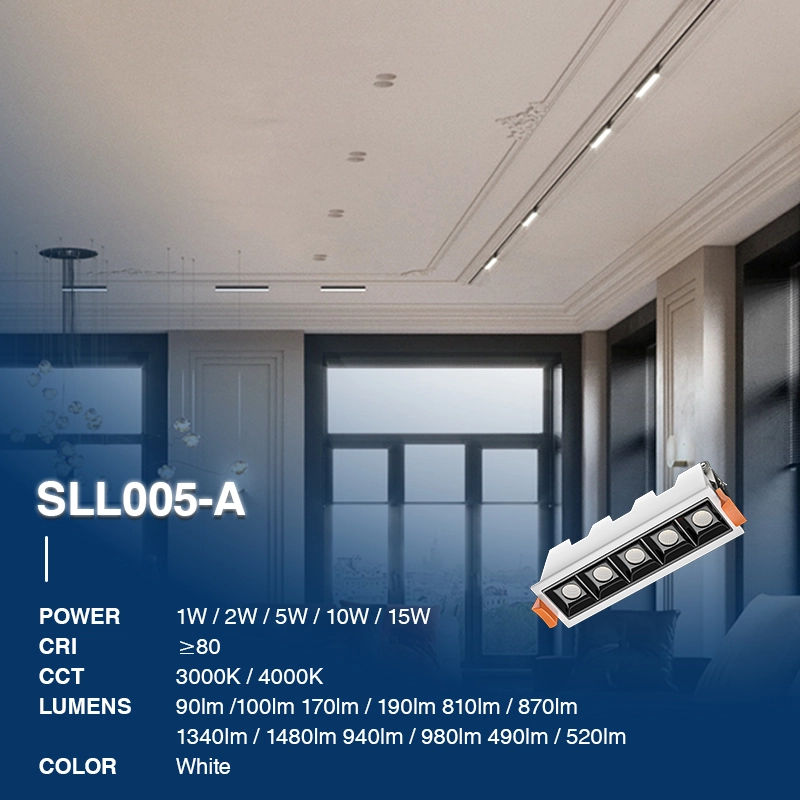 L1011– 10W 3000K 36˚N/B Ra80 White–  Spotlights-10w LED Linear Lights--02