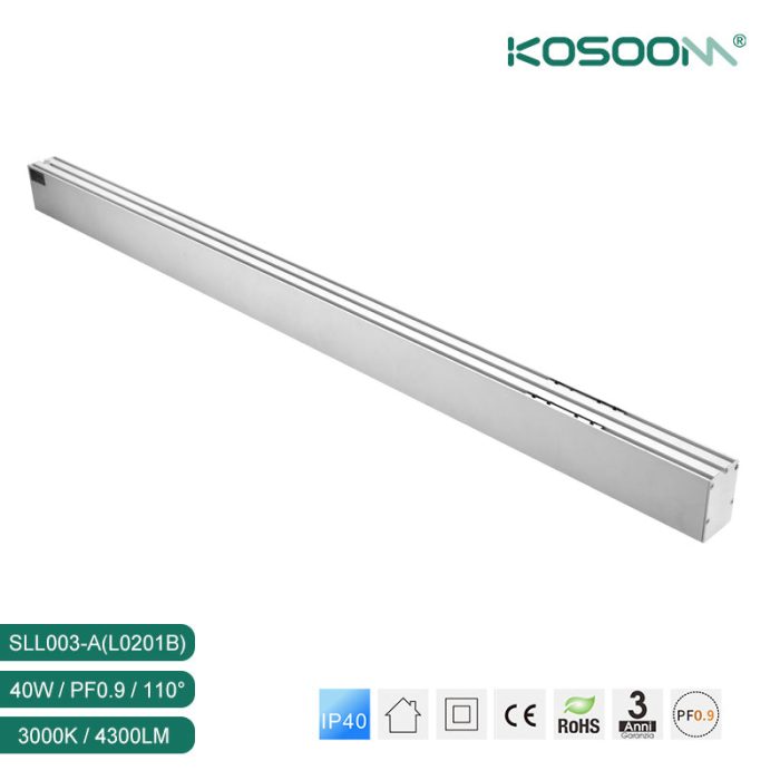 Kuwala kwa LED Linear Pendant L0202B 40W 4000K-KOSOOM-40w Zowunikira Zowunikira za LED--02 2506c2c8 8cc4 4750 8f91 b80b42809ee5