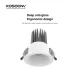 C1001– 7W 3000K 24˚N/B Ra90 White–  LED Spotlights-Bedroom Recessed Lighting--03