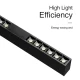 L1601 –30W 3000K 34˚N/B Ra80 Black– LED Linear Lights- ထမင်းစားခန်း မီးချောင်း--04