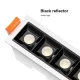 L1009– 15W 3000K 36˚N/B Ra80 Branco– Focos-Iluminación lineal moderna--04