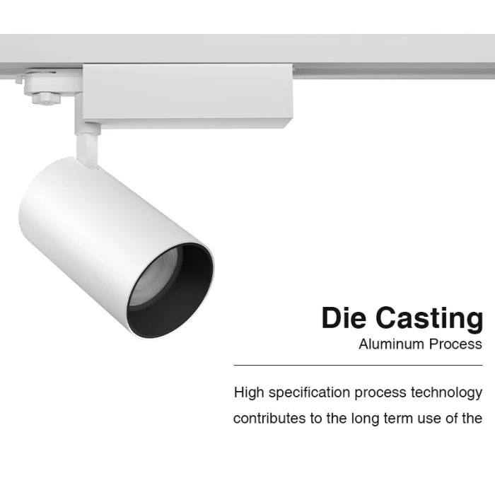 T0113N - 30W 4000K 36°N/B Ra80 Svart - LED Track Lights-Modern Track Lighting-TRL001-04