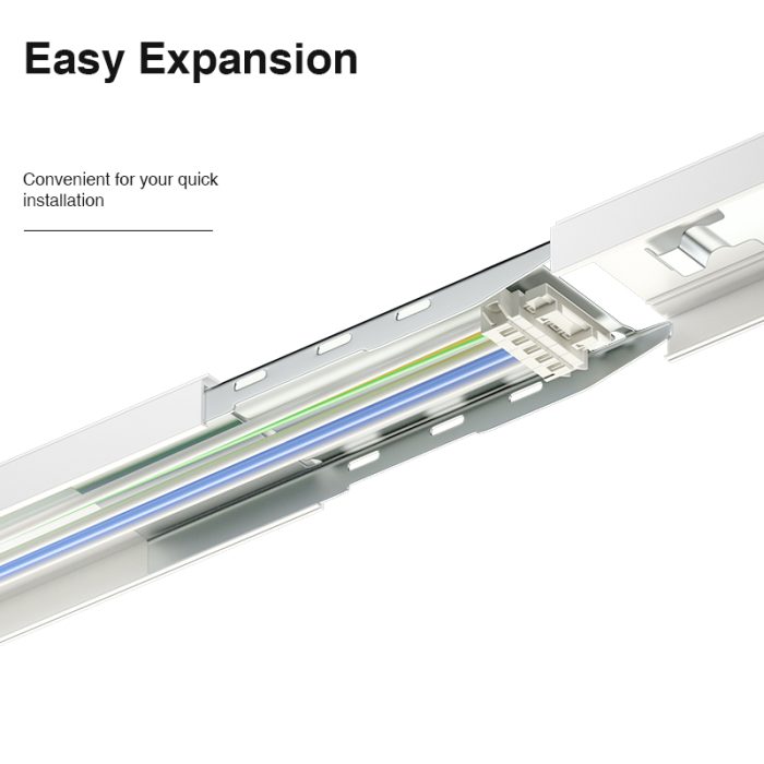 MLL002-Linear Light/White/5 နှစ်အာမခံ-စူပါမားကတ်အလင်းရောင်အတွက် ဗလာပြွန် --05