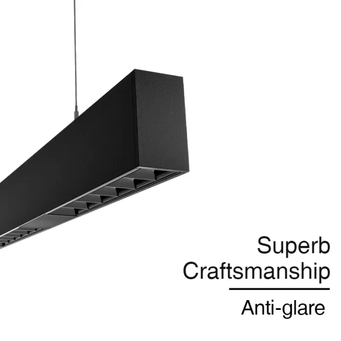 L1601 –30W 3000K 34˚N/B Ra80 कालो– ​​LED रैखिक बत्ती-ग्यारेज लाइटिङ--05