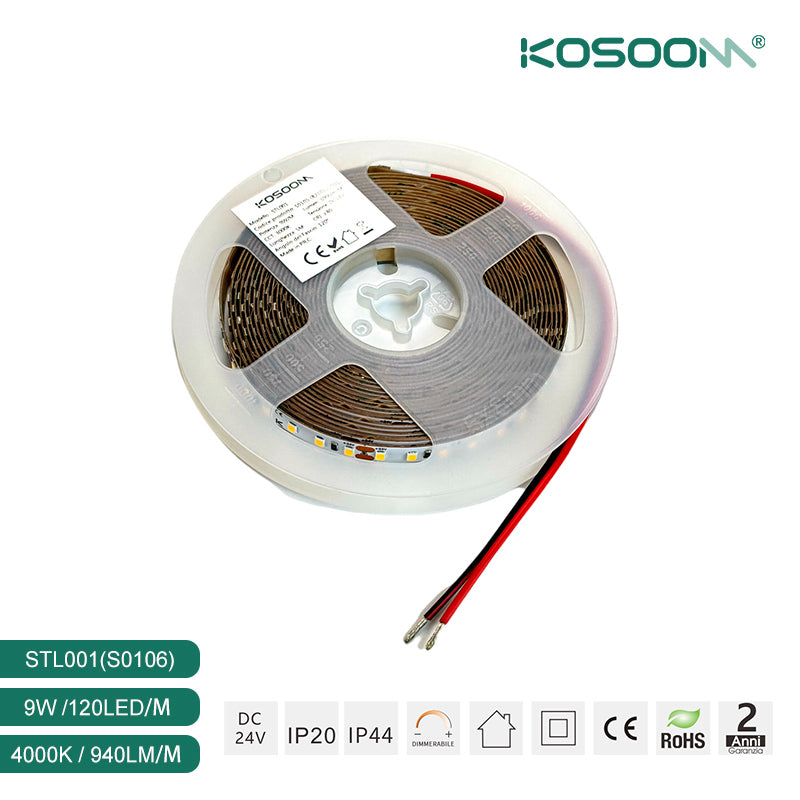 SMD 2835 3000K Ra80 IP20 5W/m 60LED-uri/M Bandă de lumină LED-3000k LED Bandă de lumină--05 08193782 4e8d 43d9 b6ed 2f054746633a