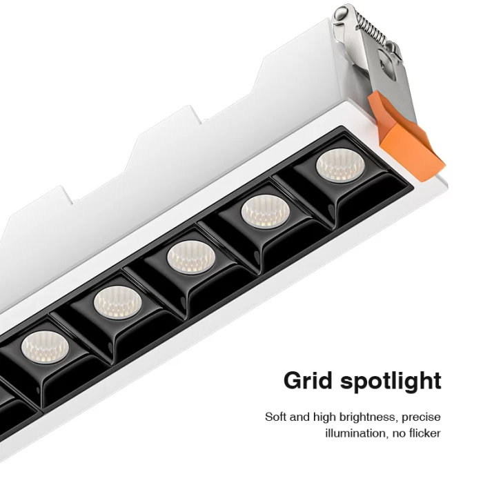 L1008– 10W 4000K 36˚N/B Ra80 Bijela– Reflektori-Ugradna linearna rasvjeta--06