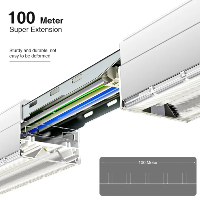L0107B –50W 4000K 90˚N/B Ra80 White– LED Linear Lights-Supermarket Lighting --06