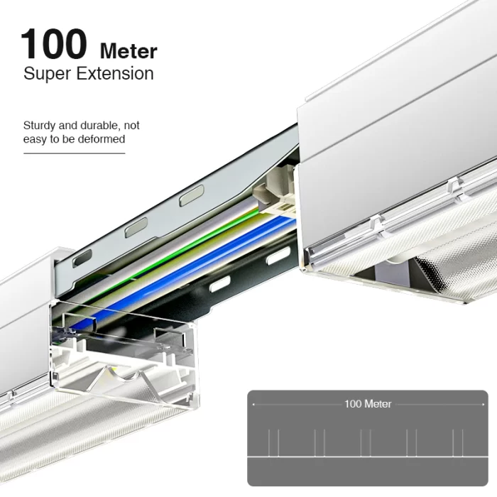 MLL002-A White end Caps For Linear Lights-Accessories--06