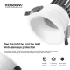 C1004– 10W 4000K 24˚N/B Ra90 Wit– LED-kolligte-Slaapkamer-ingeboude beligting--06