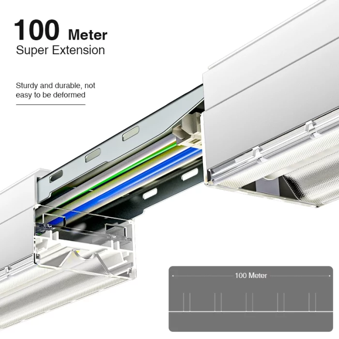 MLL002-A White end Caps For Linear Lights-Accessories--07