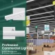 L0107B –50W 4000K 90˚N/B Ra80 White– LED Linear Lights-Linear Light Supermarket--08