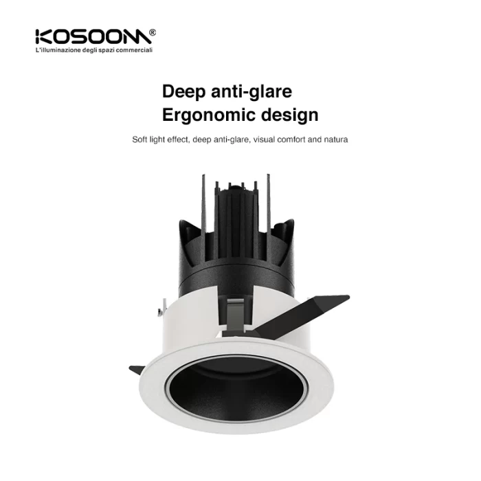 C0601 – 1-10W 2700-6500K 24˚N/B Ra80 Black+White –  Track Light Fixtures-Custom LED Lights--08