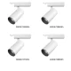 T0302B – 35W 3000K 36˚N/B Ra90 Branco – Luzes de rastreamento-High CRI Led Track Lights--08