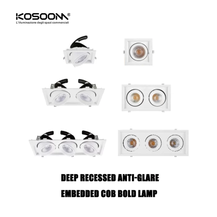 C0401– 10W 3000K 24˚N/B Ra90 White –   LED Recessed Spotlights-Living Room Lighting--09