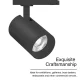 T1501N - 20W 4000K 36°N/B Ra80 White - LED Track Lights-Black Track Lighting--11