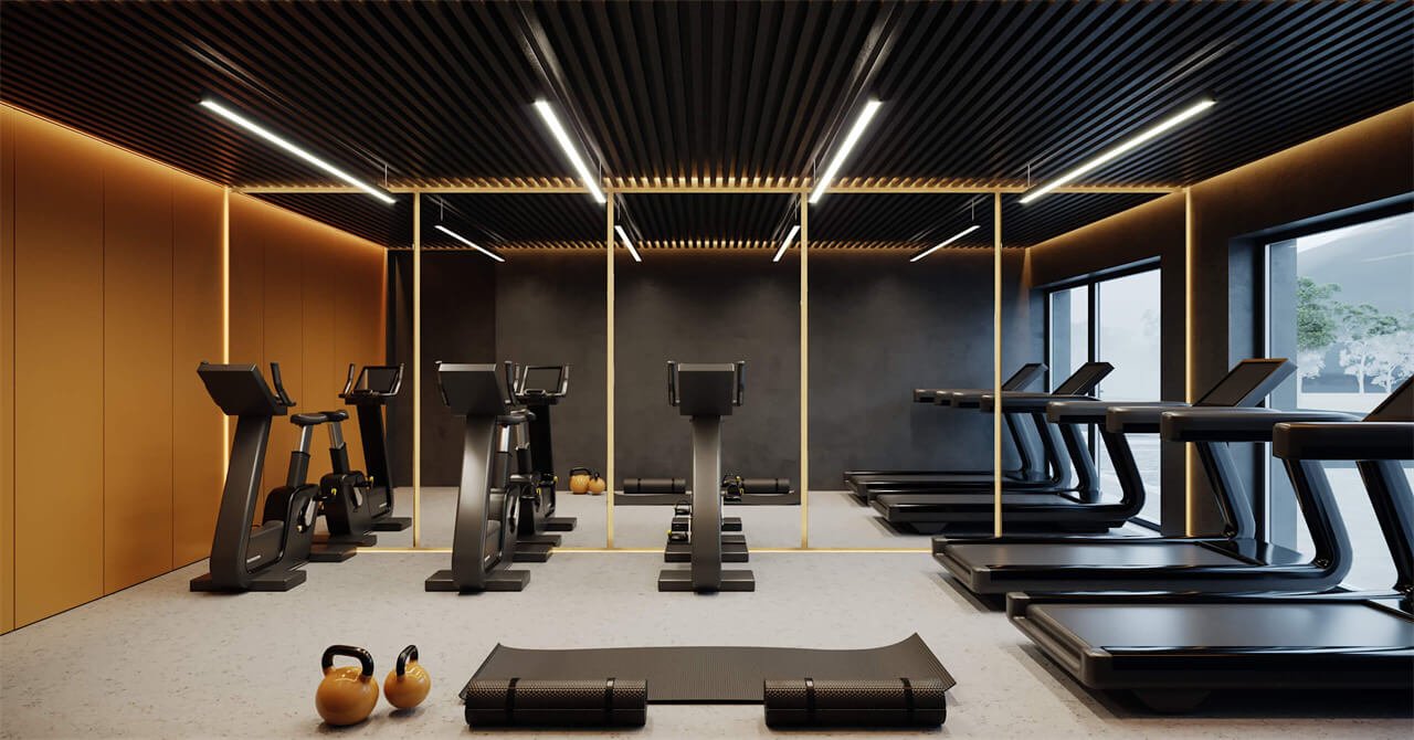 Освещение в спортивном зале