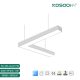 Kuwala kwa LED Linear Pendant L0202B 40W 4000K-KOSOOM-Kuunikira kwa Malo Ogulitsa --SLL003 A 11B