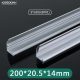 LED profilis L2000 × 20.05 × 14 mm - SP01-LED profilis - SP01