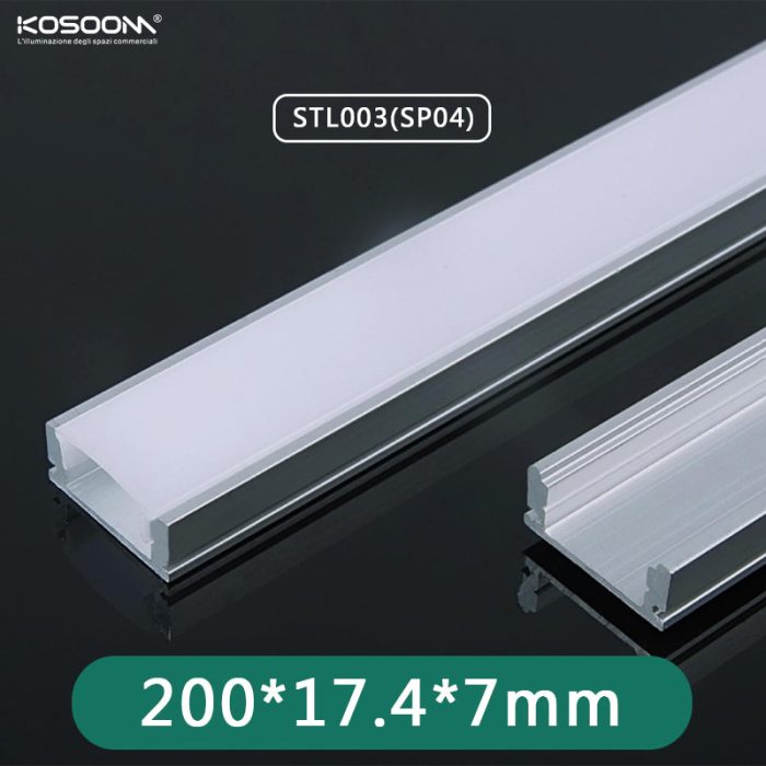 LED profila L2000 × 20.05 × 14 mm - SP01-LED profila - SP04