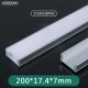 LED Profile L2000×20.05×14mm - SP01-LED Profile--SP04