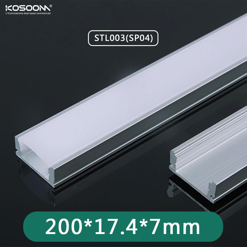 نمایه LED L2000×20.05×14mm - SP01-LED Profile--SP04