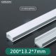 LED профил L2000×20.05×14mm - SP01-LED канал за повърхностен монтаж--SP05