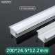 ملف تعريف LED L2000 × 20.05 × 14 مم - SP01 - قناة LED مثبتة على السطح - SP08