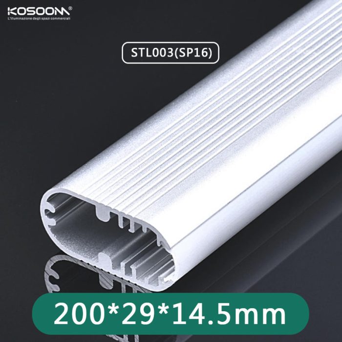 LED профил L2000×20.05×14mm - SP01-LED канал за повърхностен монтаж--SP16