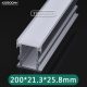 LED profilis L2000 × 20.05 × 14 mm - SP01-LED profilis - SP17