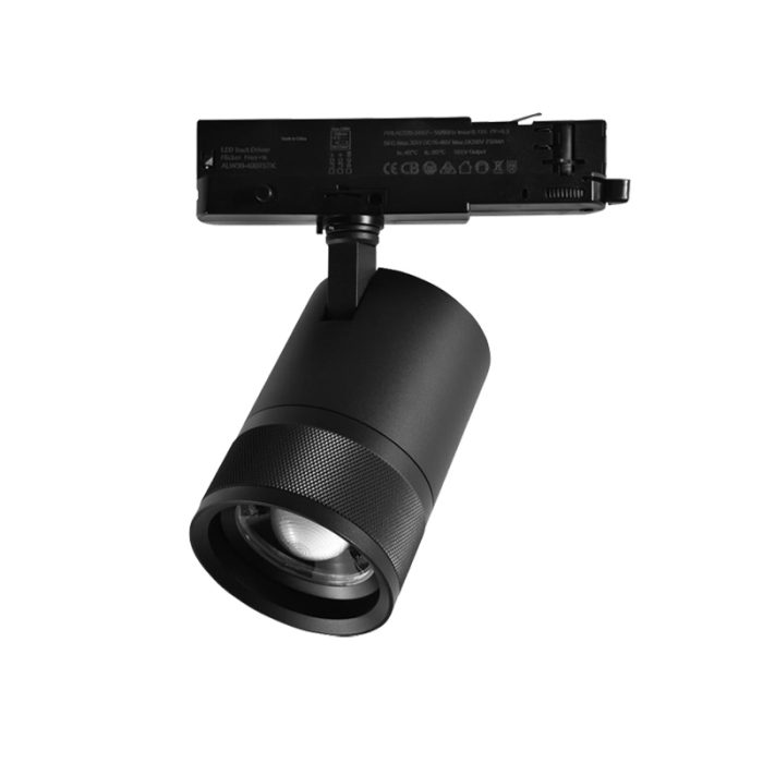 Ajustable Beam Angle COB Anti Glare Dimming LED Track Lights Set fir kommerziell Designs TLSZ030 kosoom-Dimmable Streck Beliichtung
