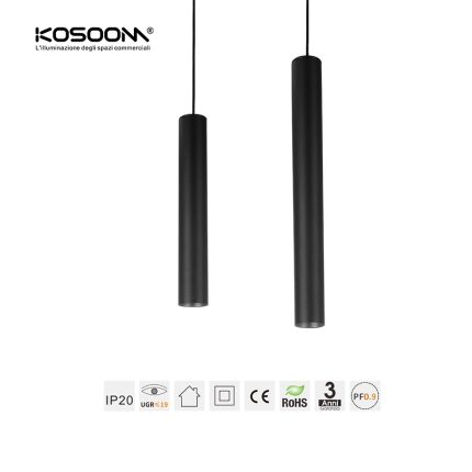 I0106N–10W 3000K 36˚N/B Ra90 White–  Pendants Lights-Office Lighting--01 12