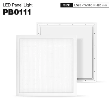 PB0111 - 40W 4000k UGR≤19 CRI≥80 سپین - د LED فلیټ پینل ر lightا - د پلورنځي چت څراغونه - PLB001-01