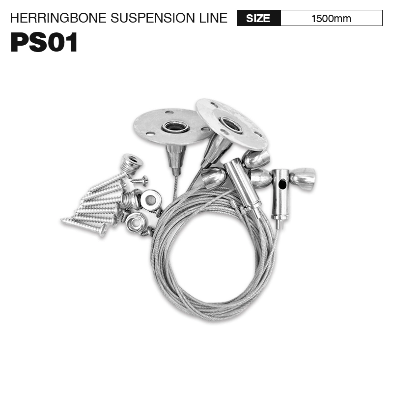 Linha de suspensão espinha de peixe de 1.5 m PLE001-PS01 KOSOOM-Acessórios--01