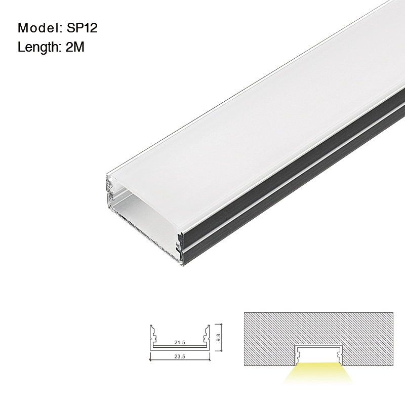 Светодиодный профиль L2000×23.5×9.8 мм - SP12-LED Profile--01