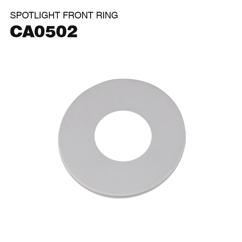 Durable White Front Ring para sa Spotlight - CSL005-A-CA0502 - Kosoom-Custom nga LED Lights--01
