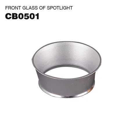 Premium Silver Front Ring for Spotlight - CSL005-A-CB0501 - Kosoom-Cylindrical Downlight--01