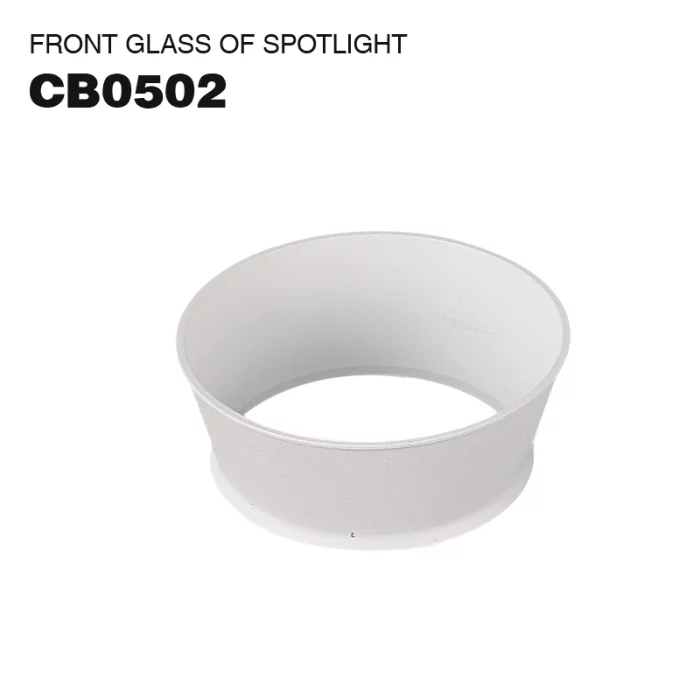 Inel frontal alb modern pentru reflectoare - CSL005-A-CB0502 - Kosoom-Luci LED personalizate--01